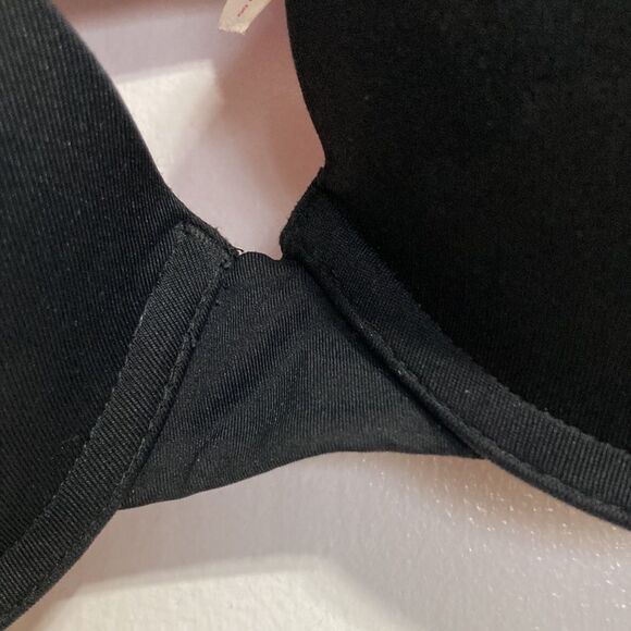 VICTORIAS SECRET PINK VS Where Everywhere Super Push Up Black Bra 34C - Picture 9 of 14
